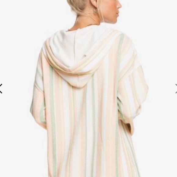 Roxy, pastel towel hoodie - Picture 3 of 11
